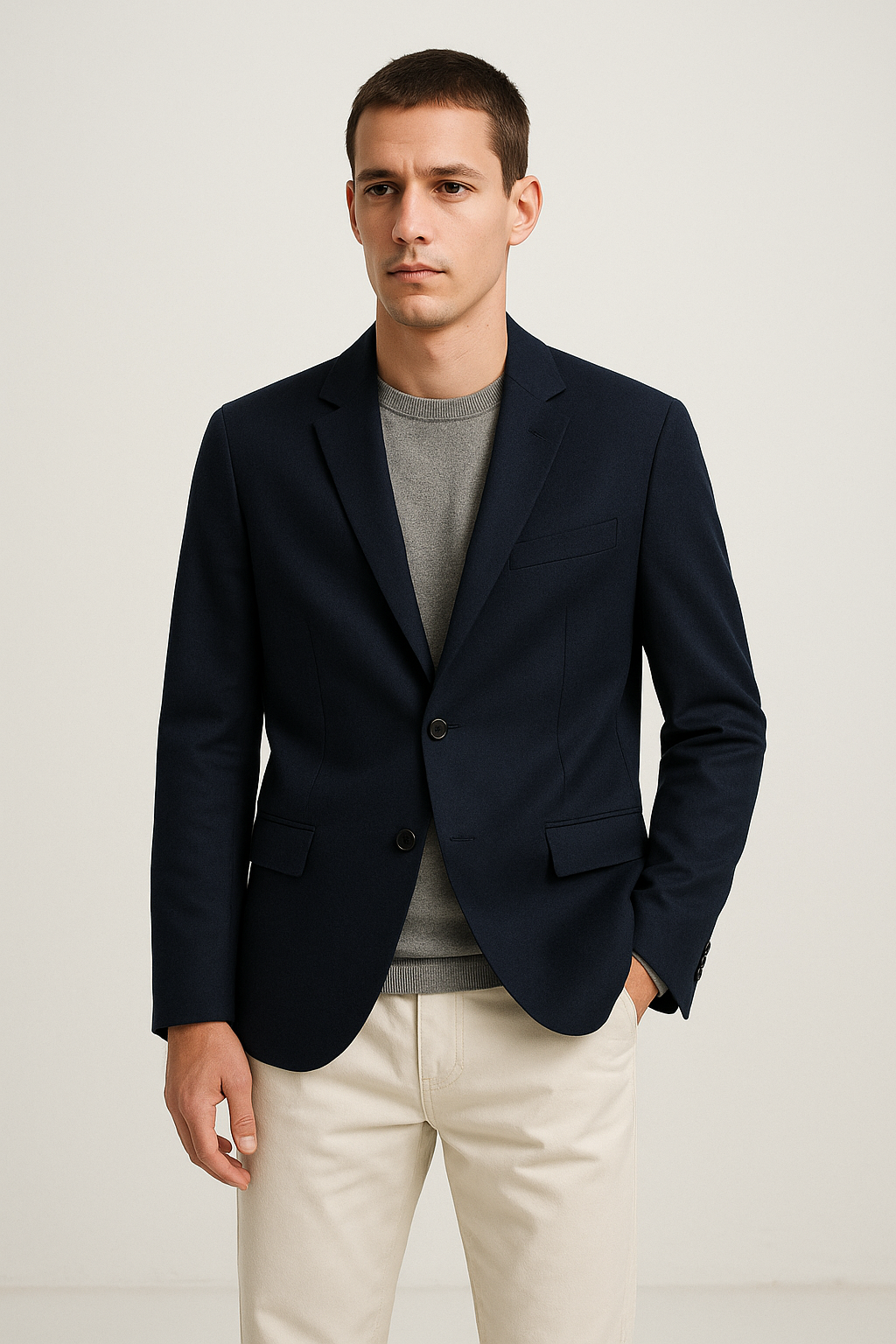 Ethan | Structured Wool Blazer