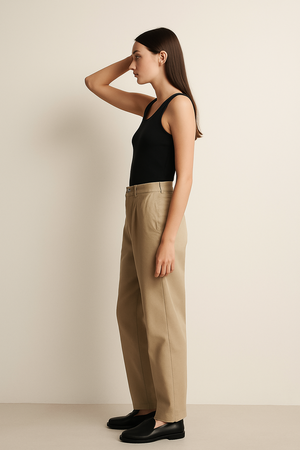 Sophia | Relaxed Chino Trousers